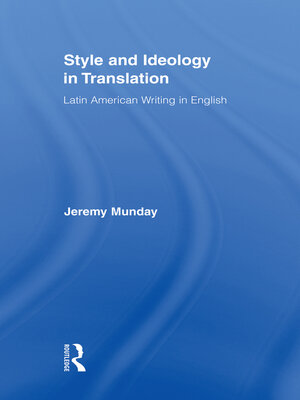 cover image of Style and Ideology in Translation